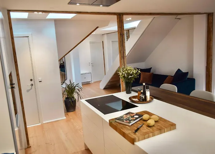 Apartmán Penthouse With Private Rooftop Terrace Kodaň